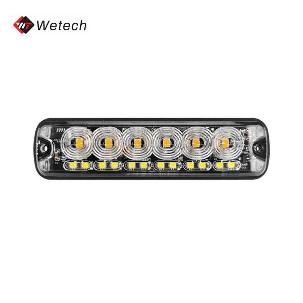 18W Truck Strobe Light High Bright LED Grille Strobe Lights IP67 PC Lens Materials