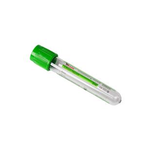 China Green Cap Lithium Heparin Vacuum Blood Collection Tube for Emergency Biochemistry Testing and Electrolyte Monitoring with Rapid Anticoagulation wholesale