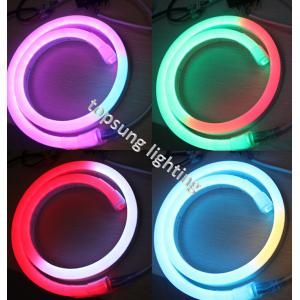 China 14*26mm size led digital neon flex light with low voltage 24v lights supplier