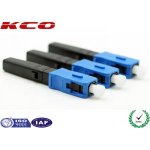 China CATV FTTH SC PC Fiber Optic Fast Connector , Quick Assembly Connector supplier