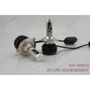 Super White Automotive LED Headlights 36w 4600LM H4 LED Headlight Kit