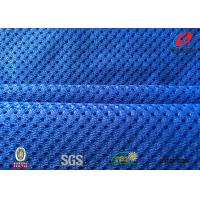 China 50D FDY Coolmax Sports Mesh Fabric For Clothing Lining Eco Friendly Royal Blue on sale