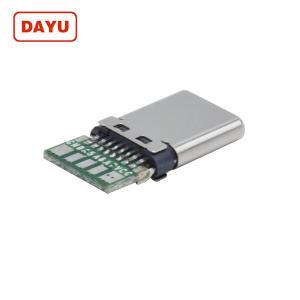 China Conector do Usb 3,1 do homem, aço revestimento de 5 Pin Usb Connector With Stainless supplier