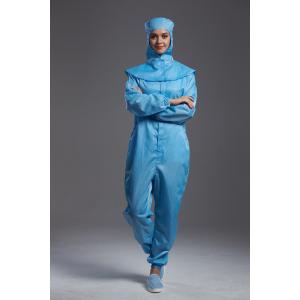 High Performance Anti Static Garments With 98% Polyester Fiber And 2% Conductive Fiber Material
