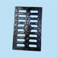 China Customized Rectangle Cast Iron Sewer Grate Shock Absorption Size 400mm X 500mm on sale