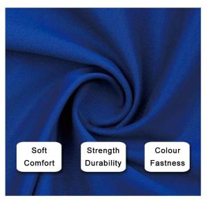 China Stain Resistant Spandex Twill Cotton Spandex Fabric For Apparel supplier