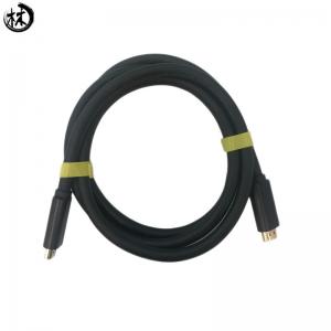 China 4.8mm Outer Diameter 1.4v Lightning HDTV Cable Black Color supplier