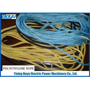 Transmission Line Stringing Tools Accessories Synthetic Fiber Ropes Polyethylenen Ropes Light & High Strength