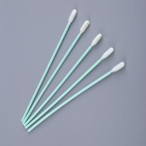 China Swabs à pointe en mousse à manche longue de 163 mm Swabs de nettoyage de précision noir/vert/bleu (TX 740) pour l'électronique et le nettoyage des fentes supplier