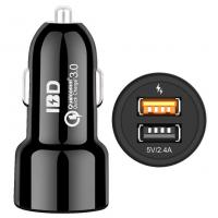 China PC Fire Proof Material High Output USB Car Charger Multi Color For Smartphones on sale