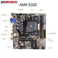 China AMD A320 AM4 Motherboard DDR4 Socket Compatible with Memory Type on sale