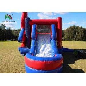 China Kids Playground Spider Bouncy Jumping Castle With Slide By Durable PVC supplier