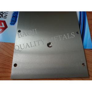 Pure 99.99% Titanium Sputtering Target  ASTM B265 Gr1 Material