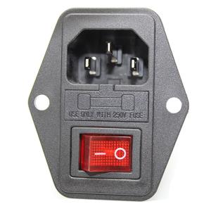 China C14 recessed socket with switch wholesale