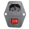 China C14 recessed socket with switch wholesale