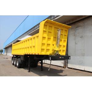 China TITAN 2 axles 3 axles 40 cubic meter tipper trailer with 30 ton 40 ton capacity wholesale