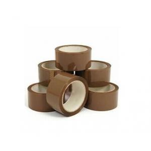 China colored self adhesive lead tape / Bopp Packaging Tape , 48 mm * 55 yards supplier