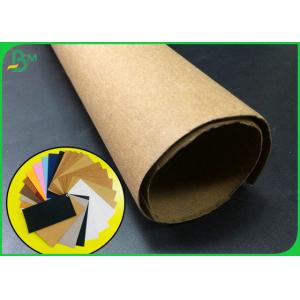 Popular Washable Craft Paper / Natural Kraft Paper Roll For Making Handbags