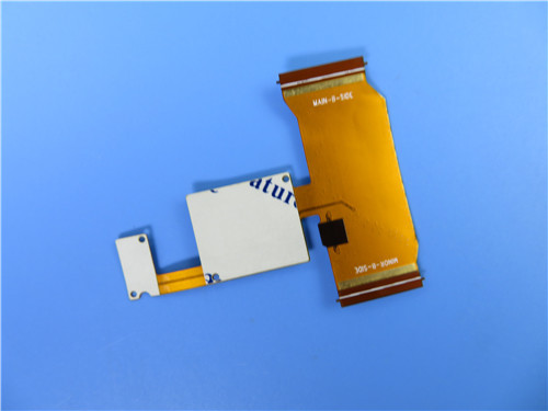 China Adhésif à une face transparente flexible en cuivre recouvert de stratification en or par immersion pour routeur GPRS supplier