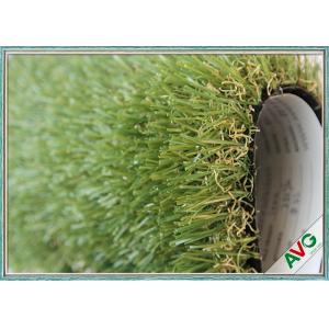 Field Green / Apple Green Garden Artificial Grass With Soft Feeling Waterproof