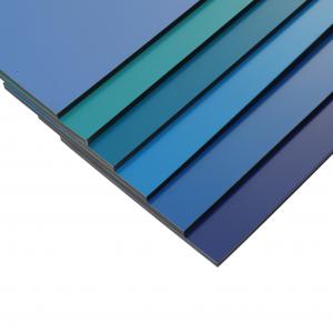China Weatherproof PE Aluminum Composite Panel Nontoxic For Interior Wall Cladding supplier