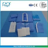 China Sterile Laparoscopy Pelviscopy Pack MAYO Surgical Drape Packs on sale