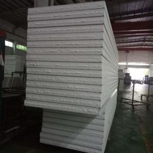 China grey white EPS sandwich waterproof wall panels 1150-100-0.376mm for prefab buildings supplier