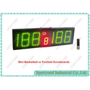 Mini Led Basketball / Football Electronic Scoreboard for basketball, football sport game