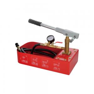 DL-1232-23 Red Manual Pipe Pressure Test Pump Hydraulic Operation