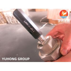 China Stainless Steel F304 / 304l Forged Steel Fittings 1500# - 9000# 1/8'' - 4'' OD Size supplier