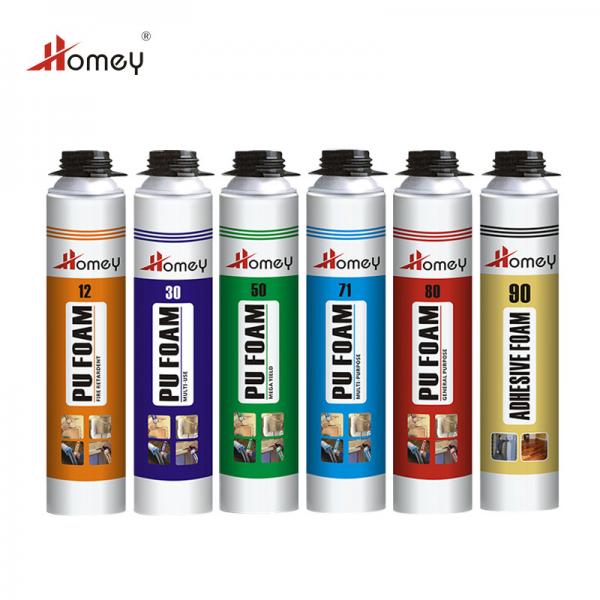 Homey Multi - Purpose Pu Foam Spray Expans Cleaner Non Combustible Insulation Pu