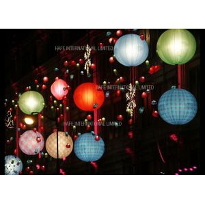 China Crystal Ground Inflatable Water Floating Balloon Light 16 Color Changing LED 36W supplier