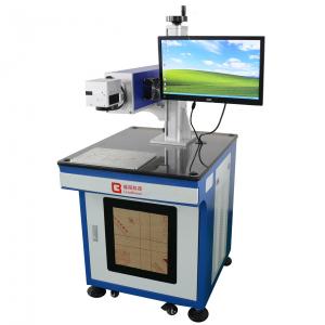 China CO2 Laser marking machine for PU/leather/wood/bamboo, Laser printing machine for pen logo supplier