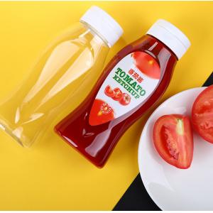 China PETG Clear Ketchup Plastic Seasoning Bottles ODM 450ml supplier