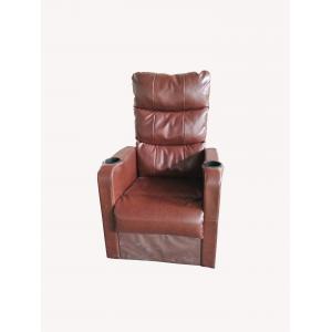 Eco Friendly Movie Theater Sofa , Stadium Seating Couch Furniture Fine Workmanship