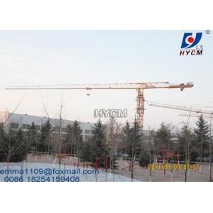 China Cranetower QTP5210 52M Work Arm 5 tons Load Specifications Tower Craines supplier