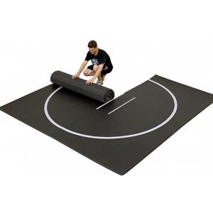 Taekwondo Xpe Floor Mats Flexi Carpet Bonded Foam 6' X 42' X 1-3/8"  For Use As Cheerleading And Gymnastics Flooring.