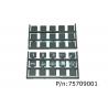 China Лист Silkscreen клавиатуры 2 применяется к автоматическим частям 75709001 резца GT7250 Xlc7000 Z7 wholesale