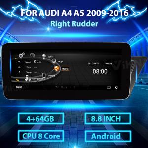 China Android 9.0 IPS Screen Audi A4 Radio GPS Navigation Auto Stereo supplier