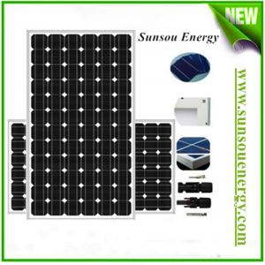 China 280w to 300w mono solar panel, high efficiency solar modules mono-crystalline for pv panel system supplier