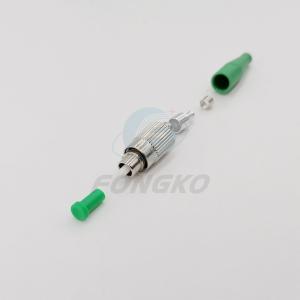 China Jogo simples do conector da fibra ótica das peças do conector do único modo de conector ótico FC 2.0mm APC da fibra supplier