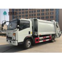 China Sinotruk Howo 4x2 Compact Garbage Truck Euro 3 120hp 9cbm Without Sleeper on sale