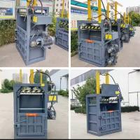 Vertical Wool Baler Hydraulic Scrap Tires Press Machine with Shipping Cost Included