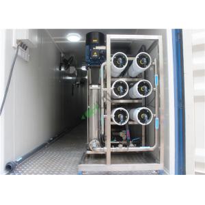 China Sea Water RO System RO Water Plant With 20 Foot Container For Drinking / Irrigate supplier