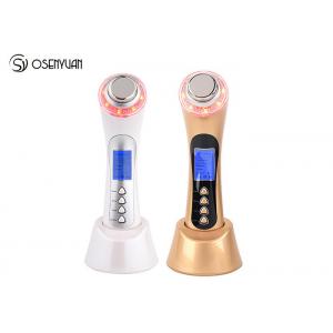 Photon Ultrasonic Waves Skin Care Machine , Galvanic And High Frequency Facial Machine