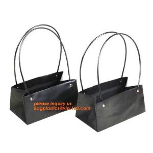 China o punho plástico do saco de compras feito sob encomenda do saco do presente dos pp, material dos PP geou o saco de plástico relativo à promoção dos PP do saco do presente com o logotipo feito sob encomenda supplier