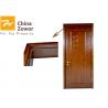30/60 min Painting Finish Fire Resistant Wooden Door With Perlite Board