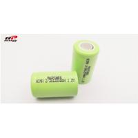 China Flat Top Cylindrical Nimh Aa Rechargeable Batteries 1.2V 2/3A1200mAh High Rate CB on sale