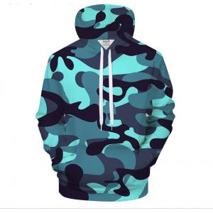 China Hot sale custom polyester fleece pullover casual wholesale hoodies hunting camouflage clothing supplier