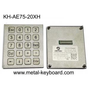 20 Keys Matrix Vandal Proof Panel Mount Keypad